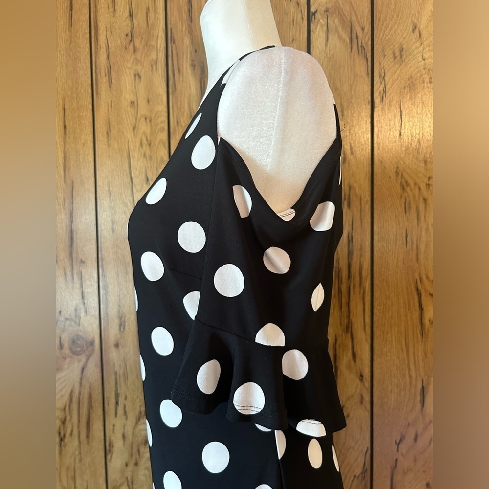 Tommy Hilfiger White Polka Dot Dress size 4 - Picture 13 of 16